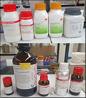 Chemikalien fr die Sensorik-Lsungen