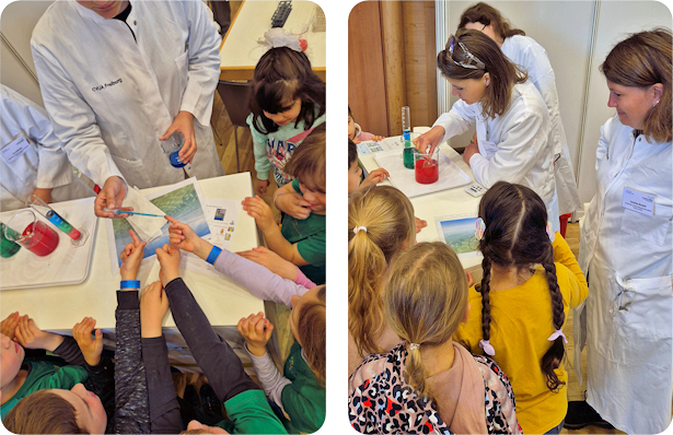 Abbildung 2: Die Kinder zeigten großes Interesse Abbildung 2: Die Kinder zeigten großes Interesse